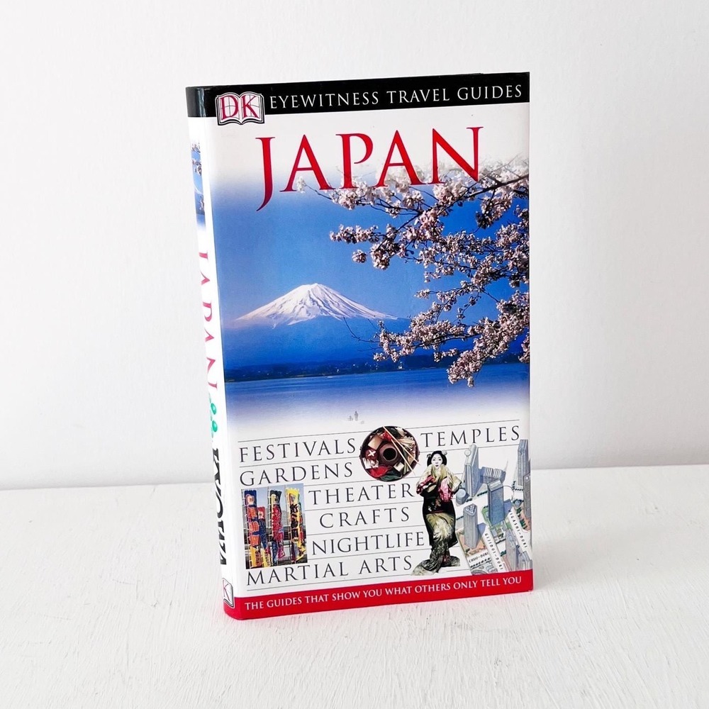 Japan DK Eyewitness Travel Guide, Flexibound, Japanese Tourist Paperback History